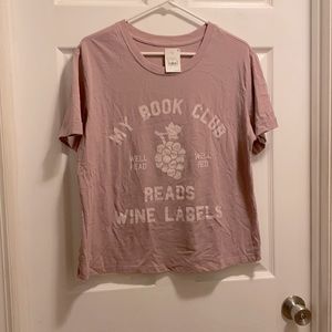 Zoe + Liv Wine t-shirt